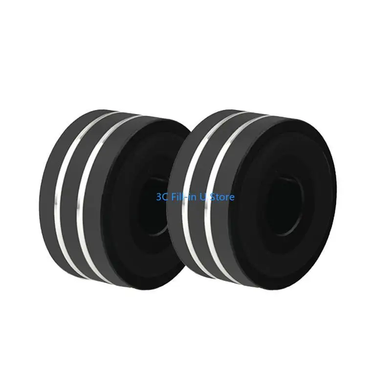 

G8TA Anti Vibration Amplifier Feet Speaker Spikes Floor Protectors Shoes Mats for Audio Equipment HiFi System Speakers Record
