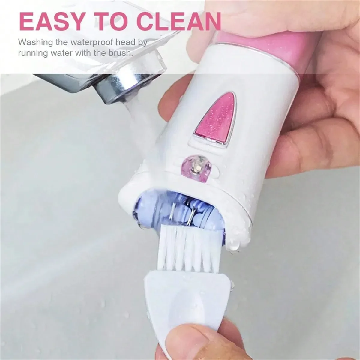 2026 آلة إزالة الشعر الناعمة الإنزلاقية لشعر الوجه للنساء، للنساء، آلة إزالة الشعر لإصدار البطارية للنساء (بدون بطارية) #5