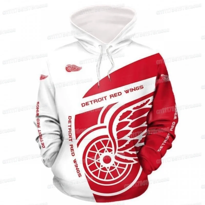 Con Maple Leafs Toronto Hoodie 3D-gedruckter Hip-Hop-Hoodie Herbst/Winter Familienstil Sportbekleidung Langarm-Hoodie Fleece-Oberteil – Detail 6