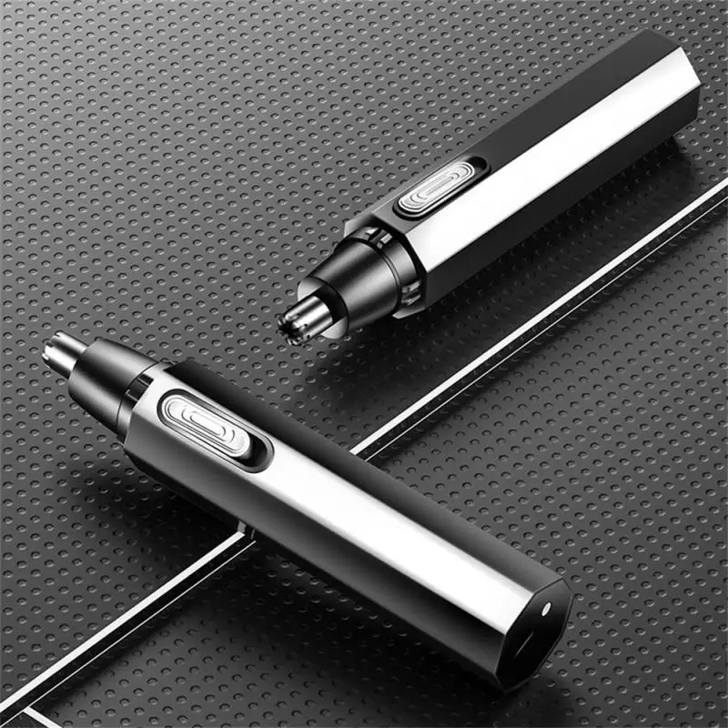 Electric Nose Hair Trimmer For Men USB Rechargeable Nose Hair Clippers Portable Ear Hair Removal Multi-kinetic Shaving Tools