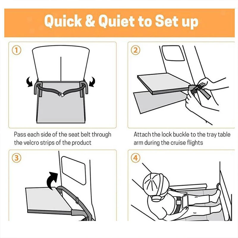 Cama portátil de viaje para niños, extensor de asiento de avión, reposapiés, hamaca de descanso de piernas, extensor de asiento de coche para bebés