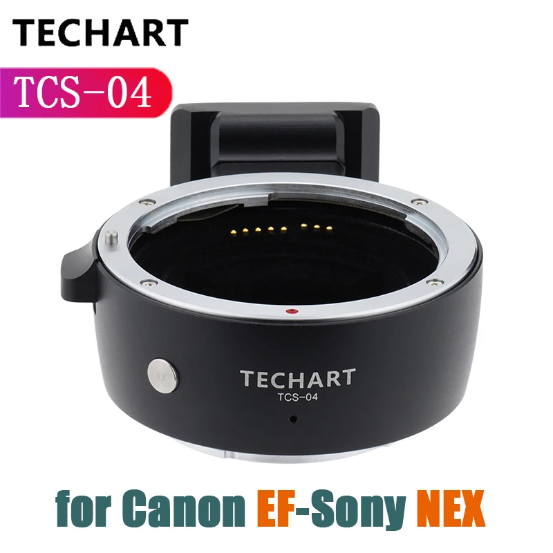 TECHART TCS-04 EF-E Lens Adapter Ring For Canon EF Lens To Sony NEX A9 a7R3 a7R2 a7M3 A7R III A7RII Camera