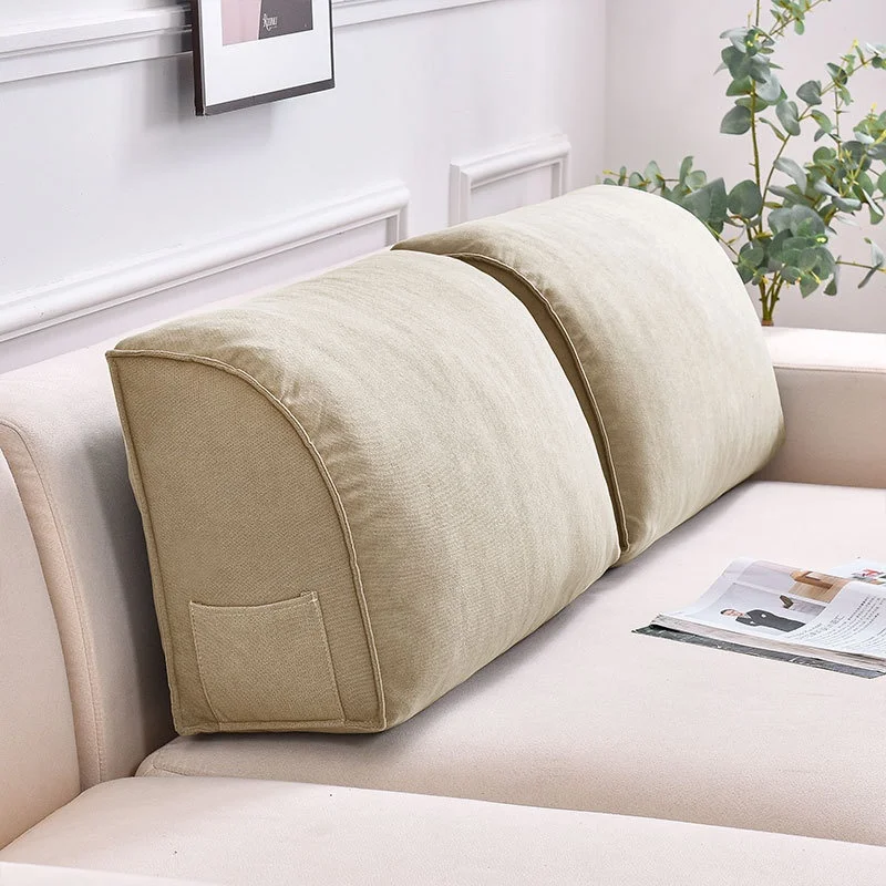 

Sofa Cushion Headrest Living Room Bay Window Tatami Cushion Removable Washable Lumbar Support Pad Soft Sofa Backrest Bedside