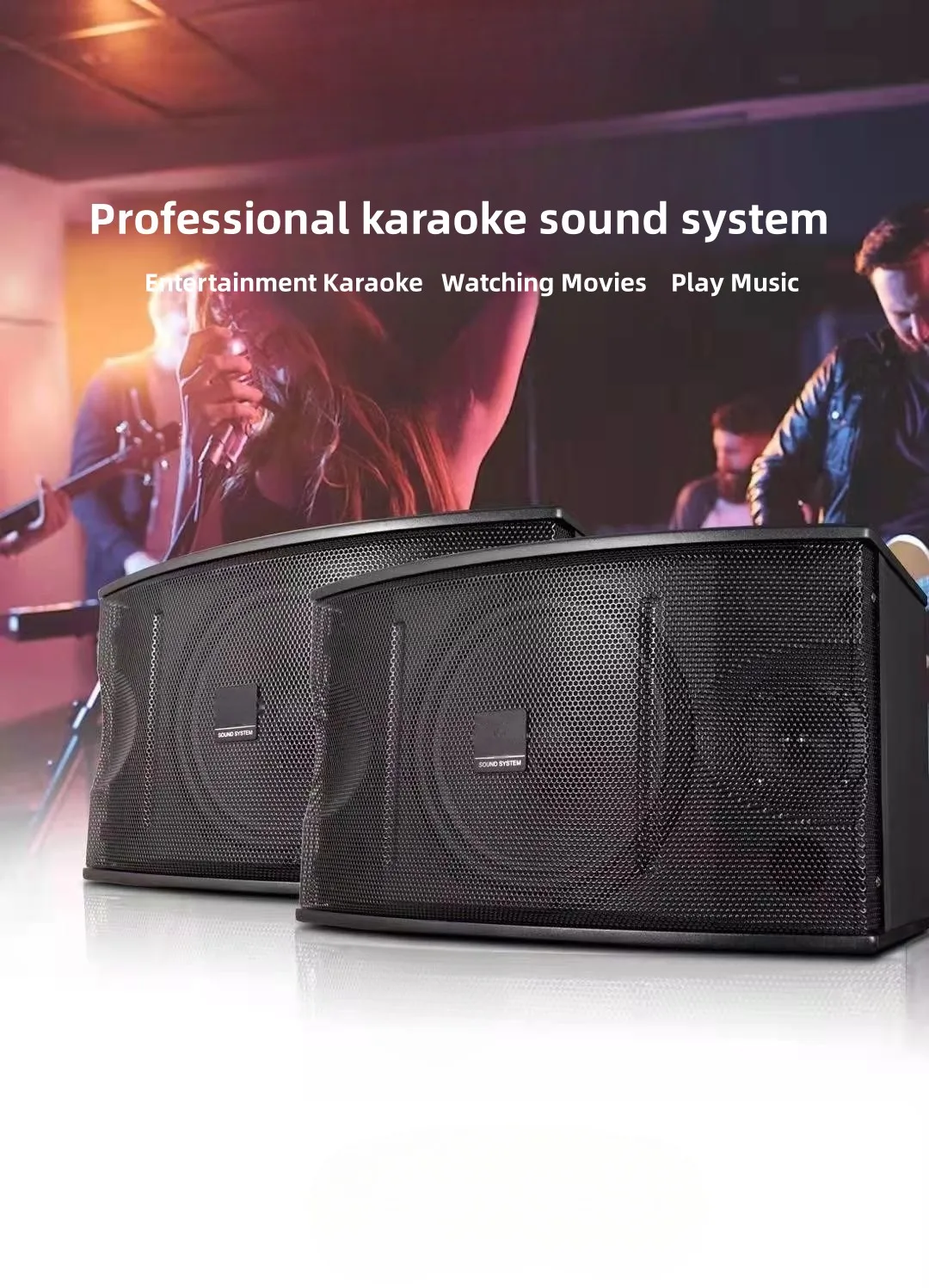 High quality  high-power conference home theater karaoke room sound system home use  bar sound system