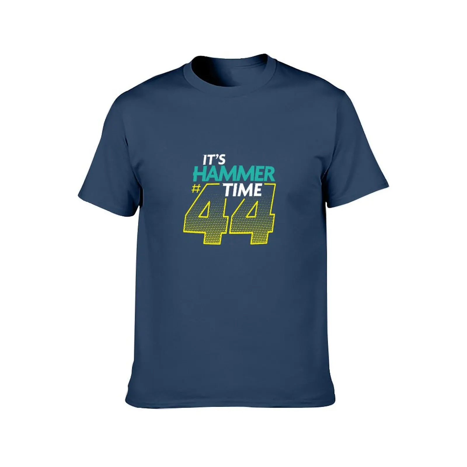 Its Hammer Time 44 - Yellow Design T-Shirt quick drying new edition summer clothes baggy shirts mens big and tall t shirts