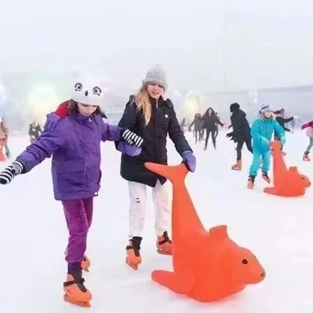 

Non-powered Device That Helps People Slide or Walk on Ice Cute and Colorful Animal Shape Ice and Snow Sports