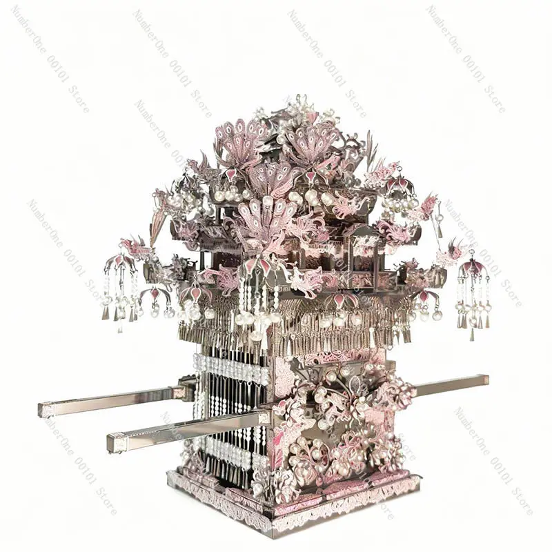 

Twenty-two phoenix crowns | Metal three-dimensional puzzle assembly model