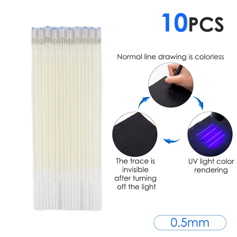 High Quality Invisible pen ultraviolet fluorescent pen purple light illumination marking UV