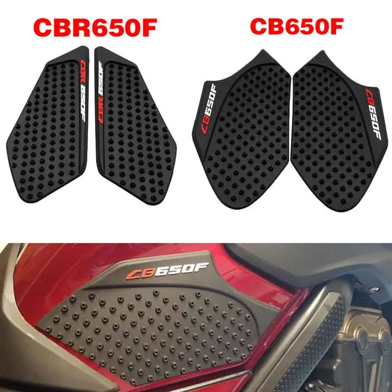 Cb 650f Tank Pad für Honda cb650f cbr650f 2013-2018 Motorrad Kraftstoff tank Pad Anti-Rutsch-Schutz Aufkleber Knie Griff Seiten abziehbilder