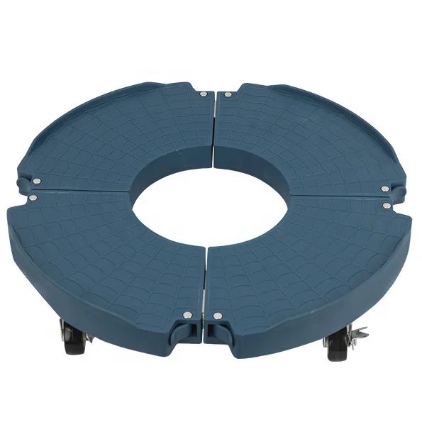 38-50cm Flexible Dia Flower Pot Mover Plastic Pot Tray Planter Mover Dollies Plastic Plant Pot