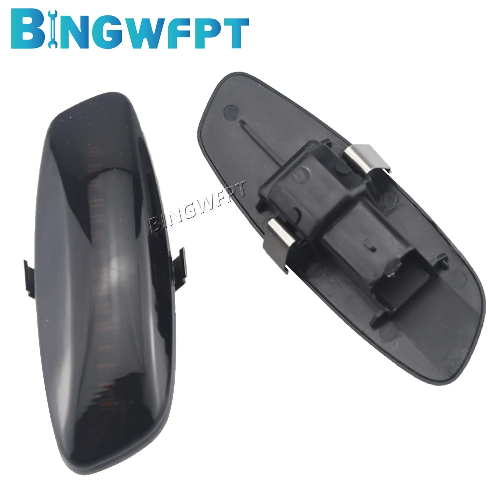 2X For Peugeot RCZ 2010-2019 For Peugeot 3008 5008 2009-2016 LED Dynamic Turn Signal Light Side Marker Lamp Blinker Car Amber