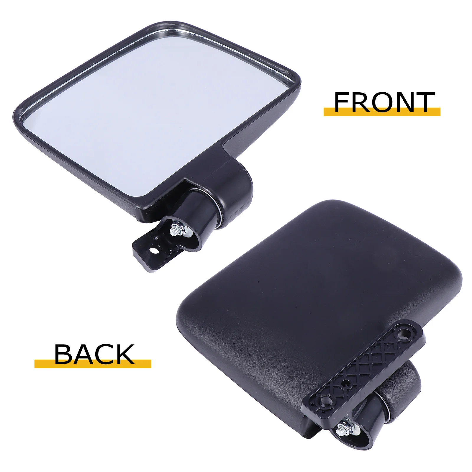 

2Pcs Car Rearview Mirror Wide Angle Blind Spot Adjustable Shatterproof Auxiliary Mirrors Parking Backup Safety