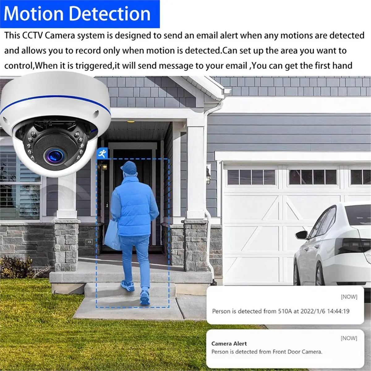 

Y69A 6 МП Tuya Smart Life Металлическая купольная POE IP-камера с аудиозаписью, антивандальная, для домашней безопасности, с функцией обнаружения человека