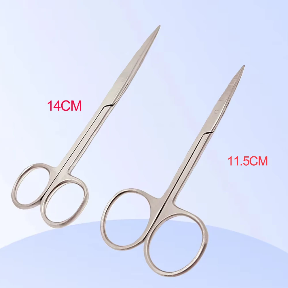 

Dental Surgical Scissors Stainless Steel Straight tip Medical Dental Scissors Dentistry Instrument Tools