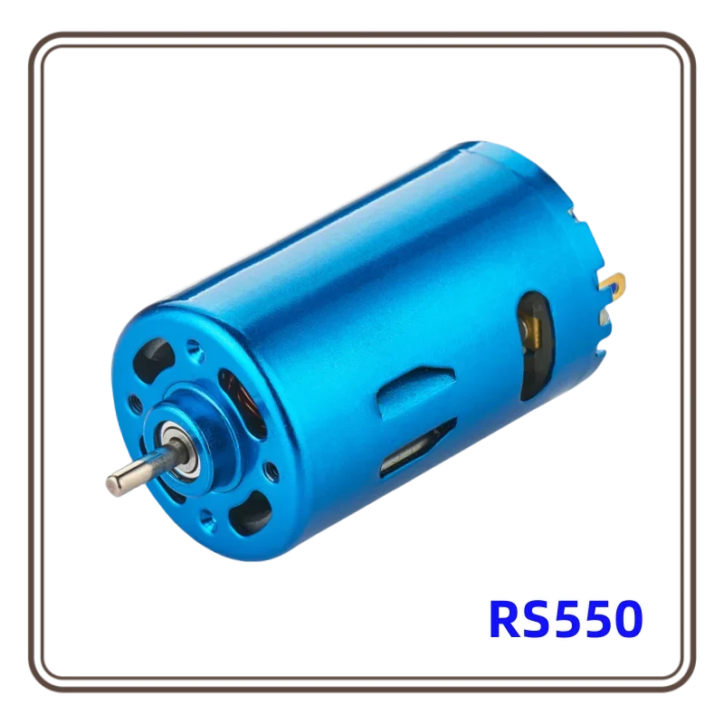 RS-550 Motor DC 12V 18V 24V 30000RPM ultra-yüksek hız güç büyük tork ön rulman DIY matkap bahçe aracı araba tekne modeli