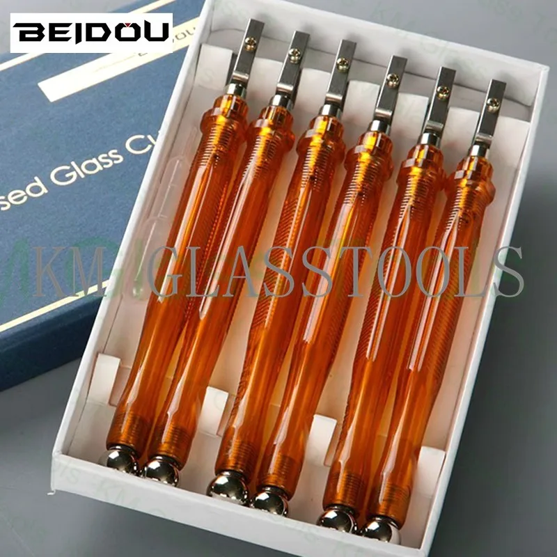 Free Shipping 6pcs/lot! BEIDOU-DIC Plastic handle Glass Cutter Cutting Tool.Cutting thickness 0.3-1.5/2-8/6-12/15-19MM.