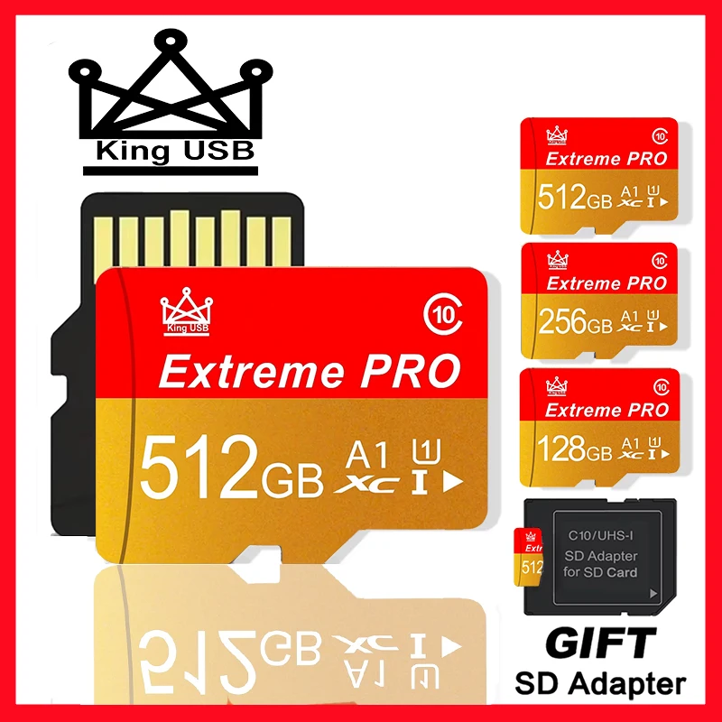 U3 Mini Sd Card Class Original Sd for Smartphone 32/64/128/256/512gb Reliable Quality High Speed Premium High Quality Durable