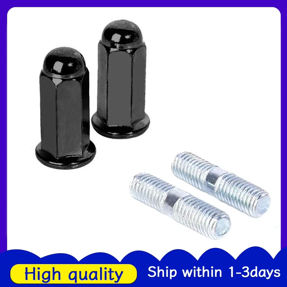 Motorcycle Exhaust Noise Canceller Bolts Kit 8mm Universal for Go Karts Moped Quad Scooter
