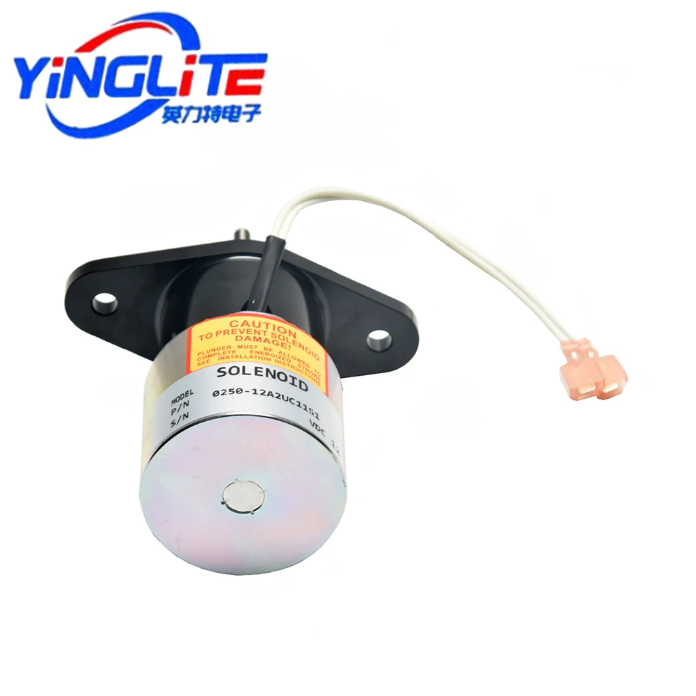 Engine Fuel Pump Actuator 0250-12A2UC11S3 Solenoid Valve 0250-24A2UC11S3 Generator Spare Part 0250-12A2UC11S1