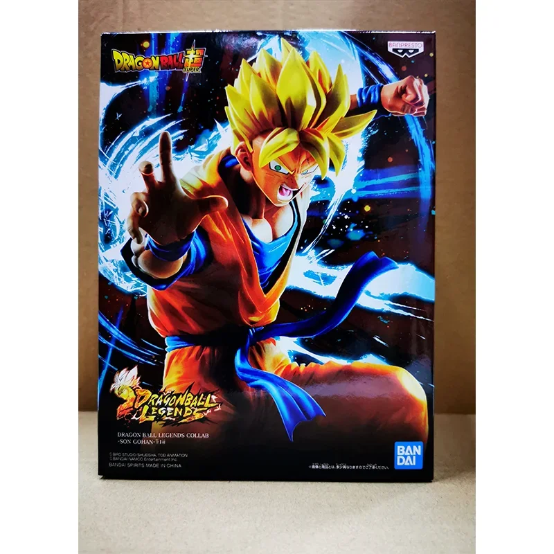 Bandai Echte Dragon Ball Anime LC Son Gohan Actiefiguren Model Legends Collectie Ornamenten Pop Speelgoed Cadeaus voor kinderen