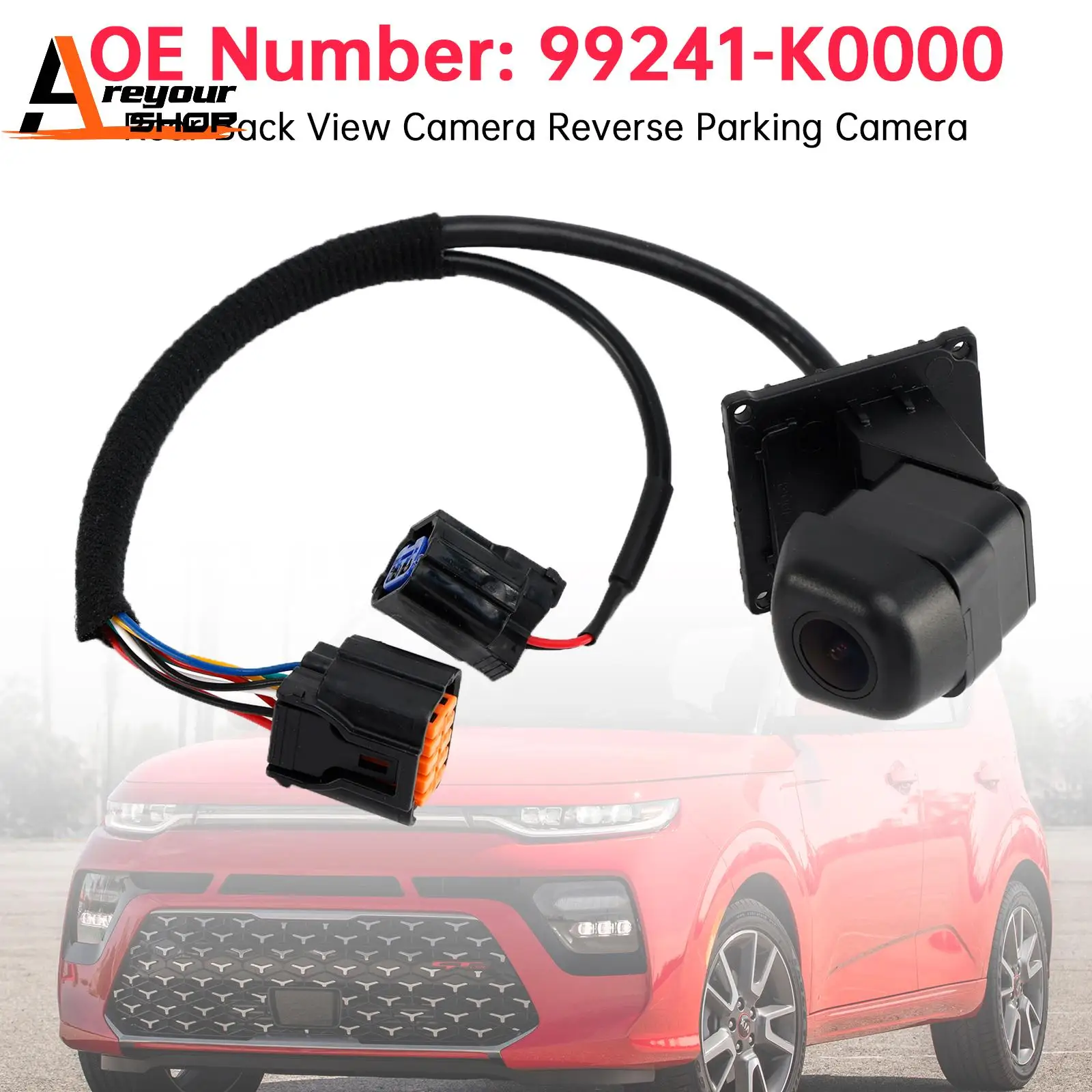 

Камера заднего вида, камера заднего вида для парковки 99241-K0000 для Kia Soul 2020 2021 2022