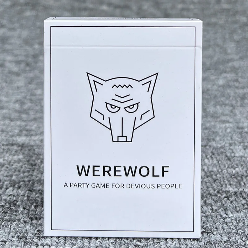 

Werewolf Cards Game Leisure Gathering Board Game Playing Cards Toy