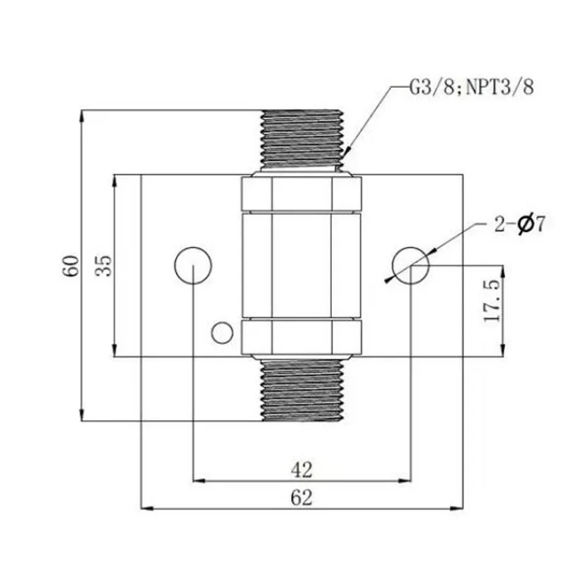 Micro Flow Switch FS-1PVDF-0.2-3N G3/8 Thread PVDF Body 0.2-0.3L/min Chemical Resistant for Acid Alkaline Liquid