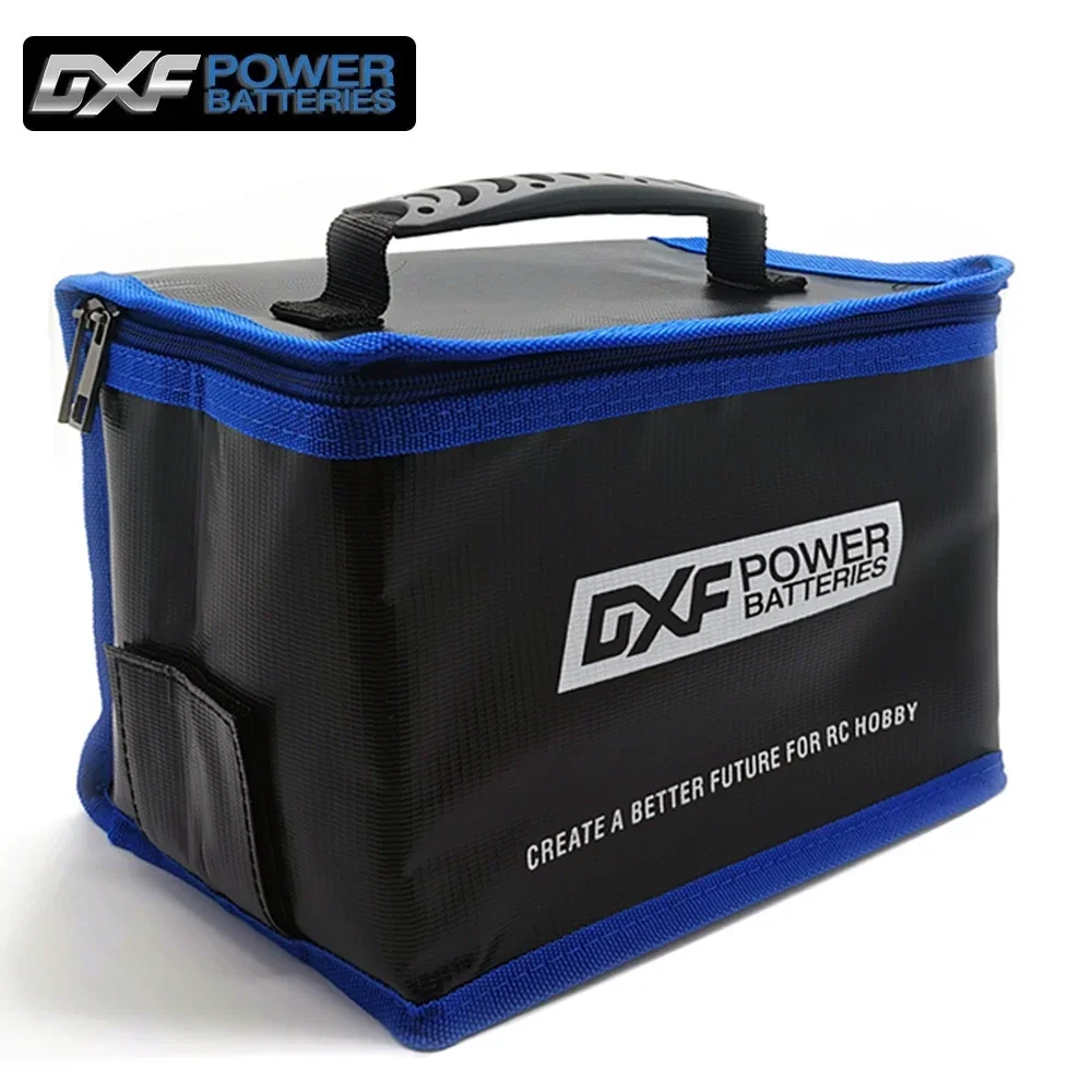 DXF Feuerfeste Sicherheits-Lipo-Tasche Große Kapazität Aufbewahrungstasche Batterie-Explosionsschutz Wasserdichter Sicherheitskoffer – Detail 6