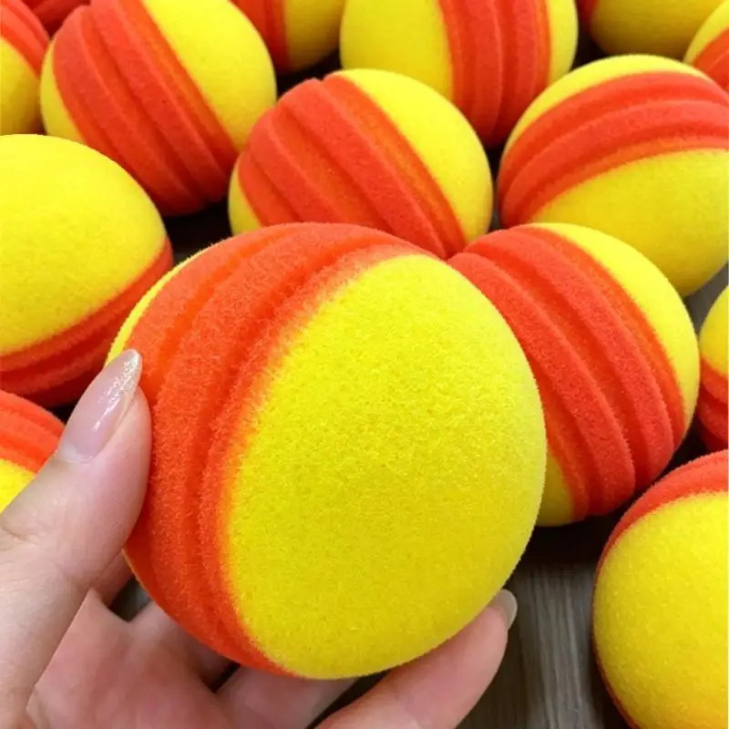 Indoor Use PU Foam Tennis Ball Soft Bounce Safe 3.5 Inch 1PC Low Impact for Beginner Tennis Drills Kids Casual Play