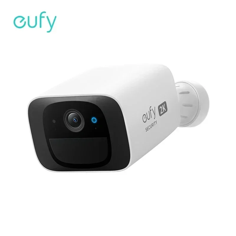 Eufy-cámara inalámbrica de seguridad C210 para exteriores, dispositivo de vigilancia de calle con resolución 2K, sin tarifa mensual, Wi-Fi