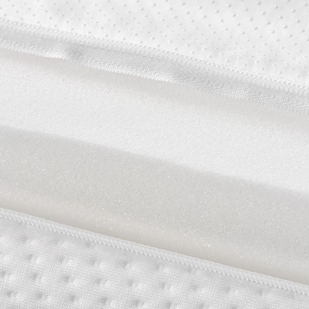 90 x 200 cm, bequeme Matratze, rutschfeste Partikel, Eco-Tex-zertifiziert, ergonomisch, atmungsaktiv und langlebig, Härte H3 – Detail 21