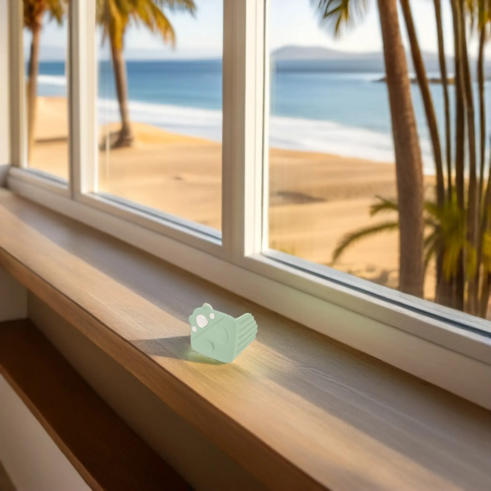 

Baby Safety Window Corner Guards Soft Silicone Shock Absorbing Anti Collision Protector for Plastic Steel Silicone Windows