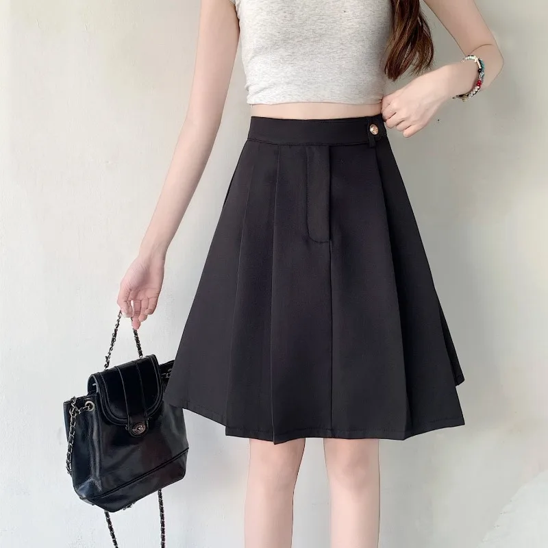 Womens Floral Print Irregular Hem Layered Midi Skirt