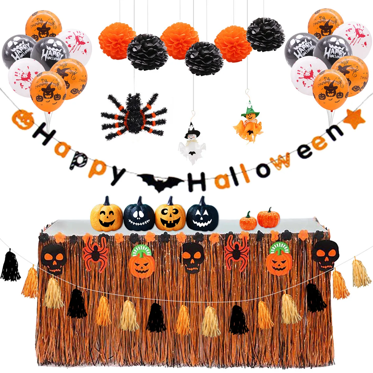 

2Pcs Halloween Spider Hanging Ornaments Plastic Hanging Spider Pendant Halloween Decoration Scary Haunted House Props Indoor