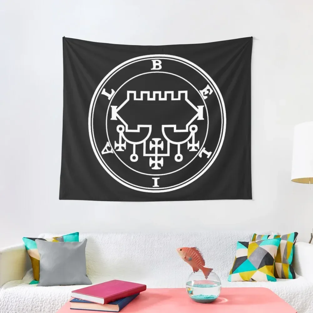 Demon Belial Seal Tapestry Aesthetic Room Decoration Funny Cute Room Things Tapestry