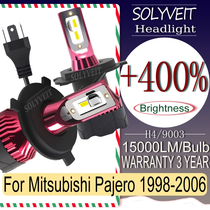 

Reliable Night Use Direct Replacement durable LED HEADLIGHT For Mitsubishi Pajero 1998 1999 2000 2001 2002 2003 2004 2005 2006
