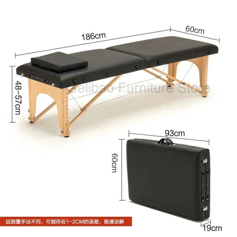 Stretchers Portable Massage Bed Aesthetics Stable Folding Professional Relaxing Auxiliary Tables Beauty Spa Treatment Furniture