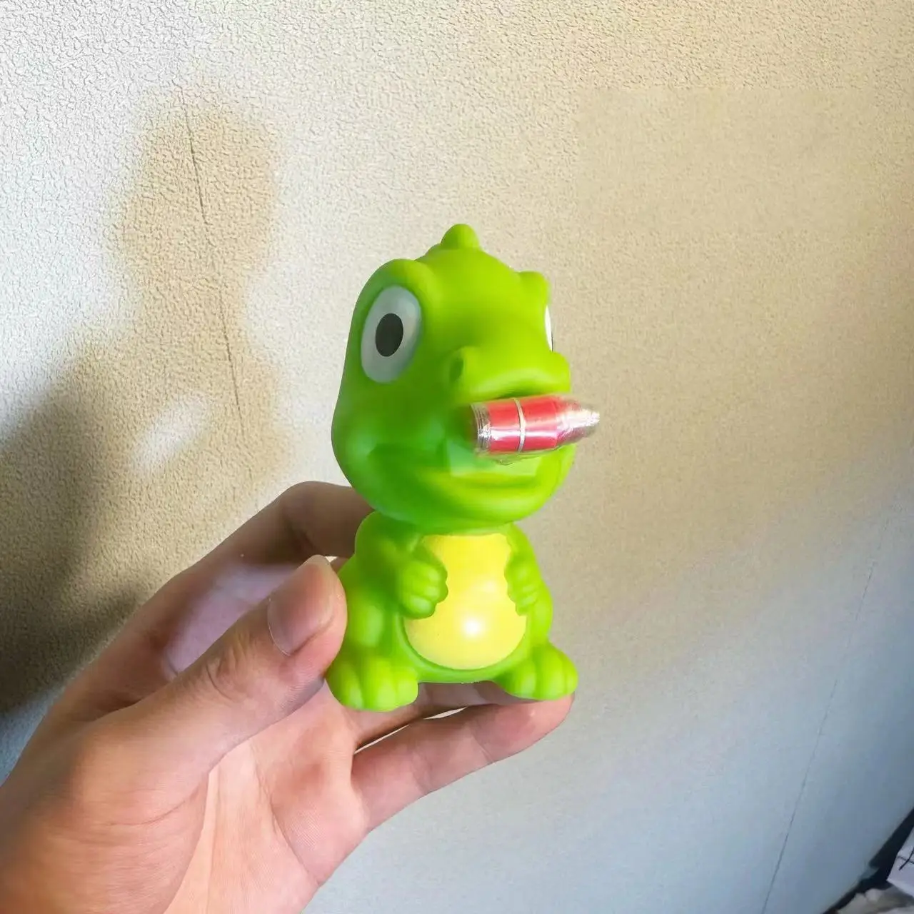 Squishy Fidget Squeeze Spielzeug Kreative Neuheit Frosch Dinosaurier mit Herausgestreckter Zunge Lustiges Interaktives Stressabbau-Quetschspielzeug Geschenk für Erwachsene – Detail 7