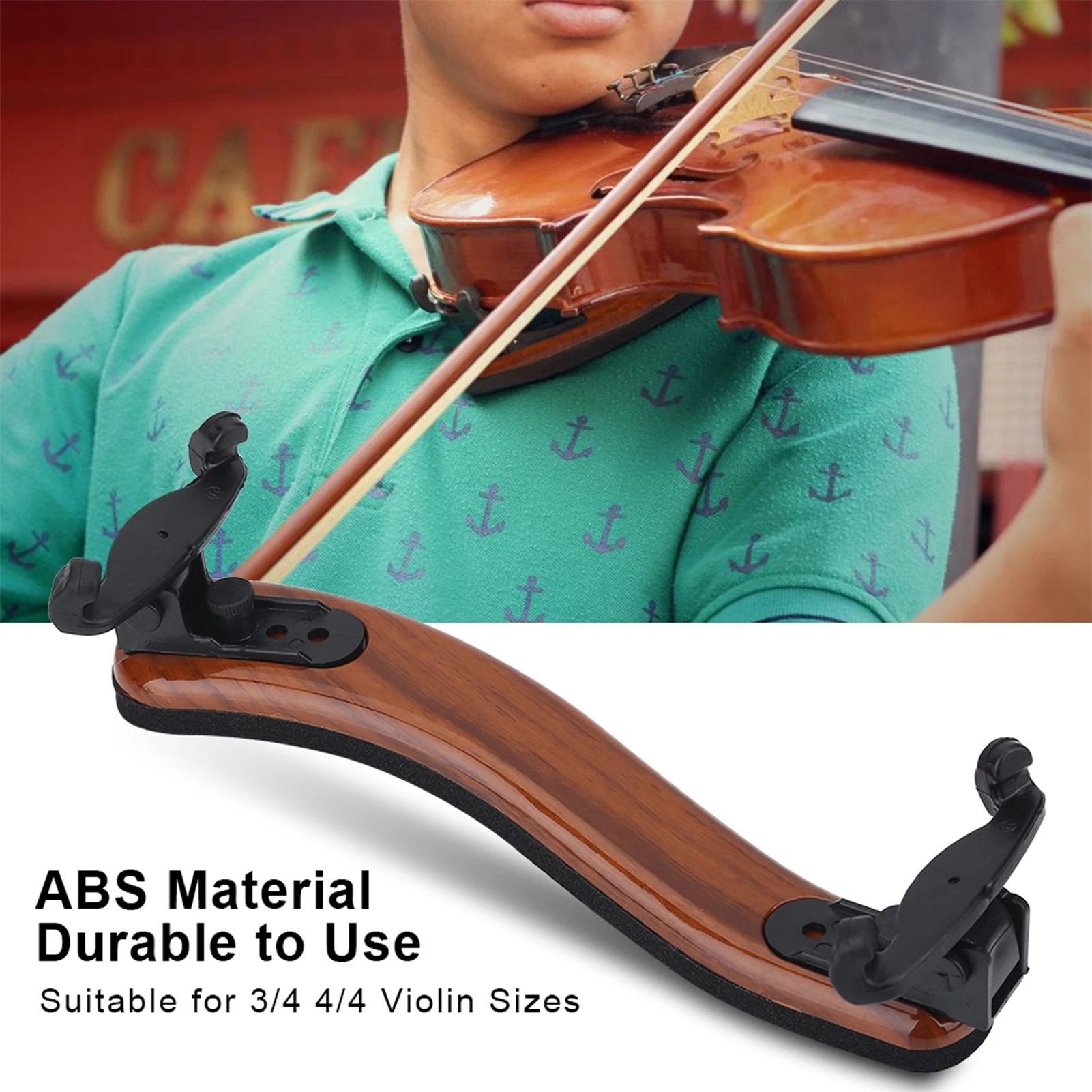 Reposabrazos para violín, tabl - Violin Shoulder Rest reseña y precio