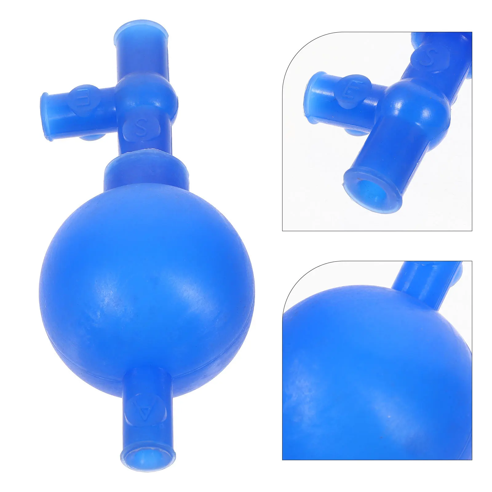 

Quantitative Suction Ball Three-Valve Pipette Filler For Laboratory Liquid Extraction Tool Lab Bulb Syringe Silicone