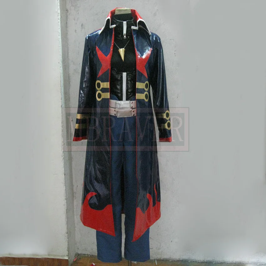 

Tengen Toppa Gurren Lagann Captain Simon the Digger Teens Anime Pashion Uniform Cosplay Costume Halloween Custom Made Any Size