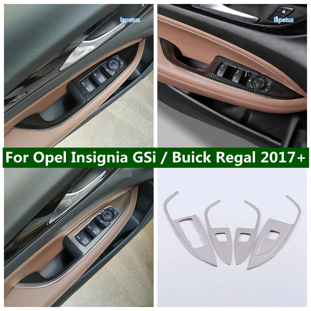 

Window Lift Button Decoration Frame Cover Trim For Opel Insignia GSi / Buick Regal 2017 - 2023 Car Accessories