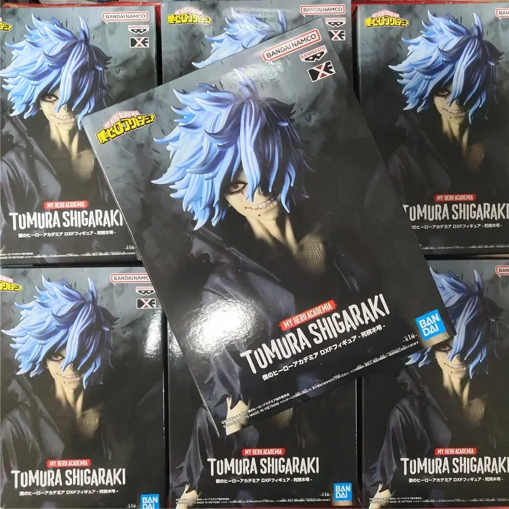 Original Bandai My Hero Academia Anime Shigaraki Tomura PVC Action Figures Collect Decorative Model Figurine Toys 19cm