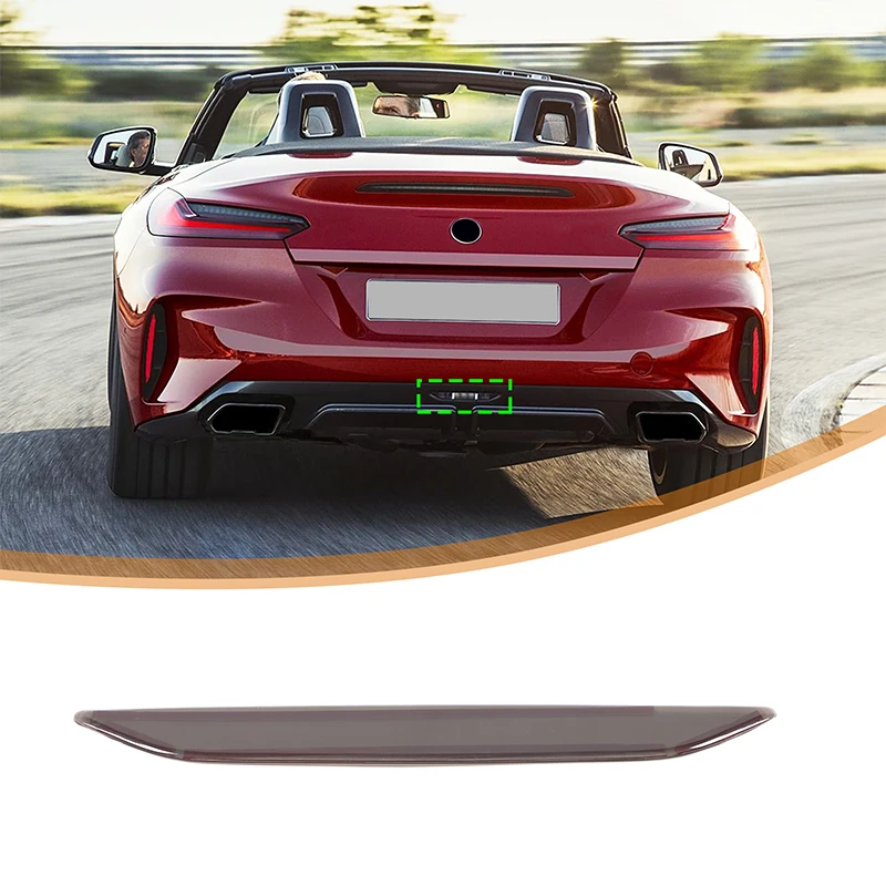 

For BMW Z4 G29 2019-2025 ABS Blackened High-position Brake Light Black Shell Brake Light Decoration Car Accessories
