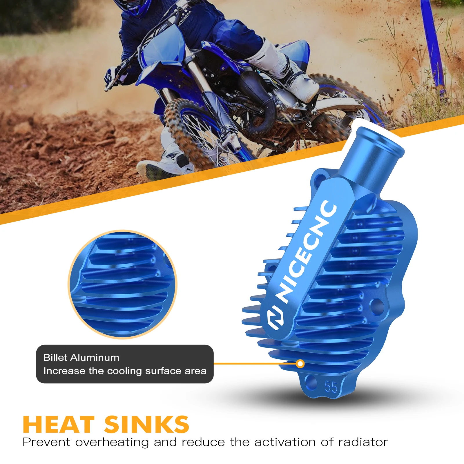 

NICECNC For Yamaha YZ250 1999-2024 YZ250X 2016-2023 2022 Motorcycle Water Pump Cover Guard Protector YZ 250 YZ 250X Aluminum