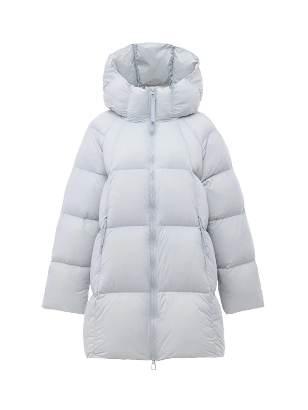Faionable Coppia scozzese con cappuccio lungo in cotone Jaet da donna coreano Sle Calore Capispalla invernale Nuovo arrivo