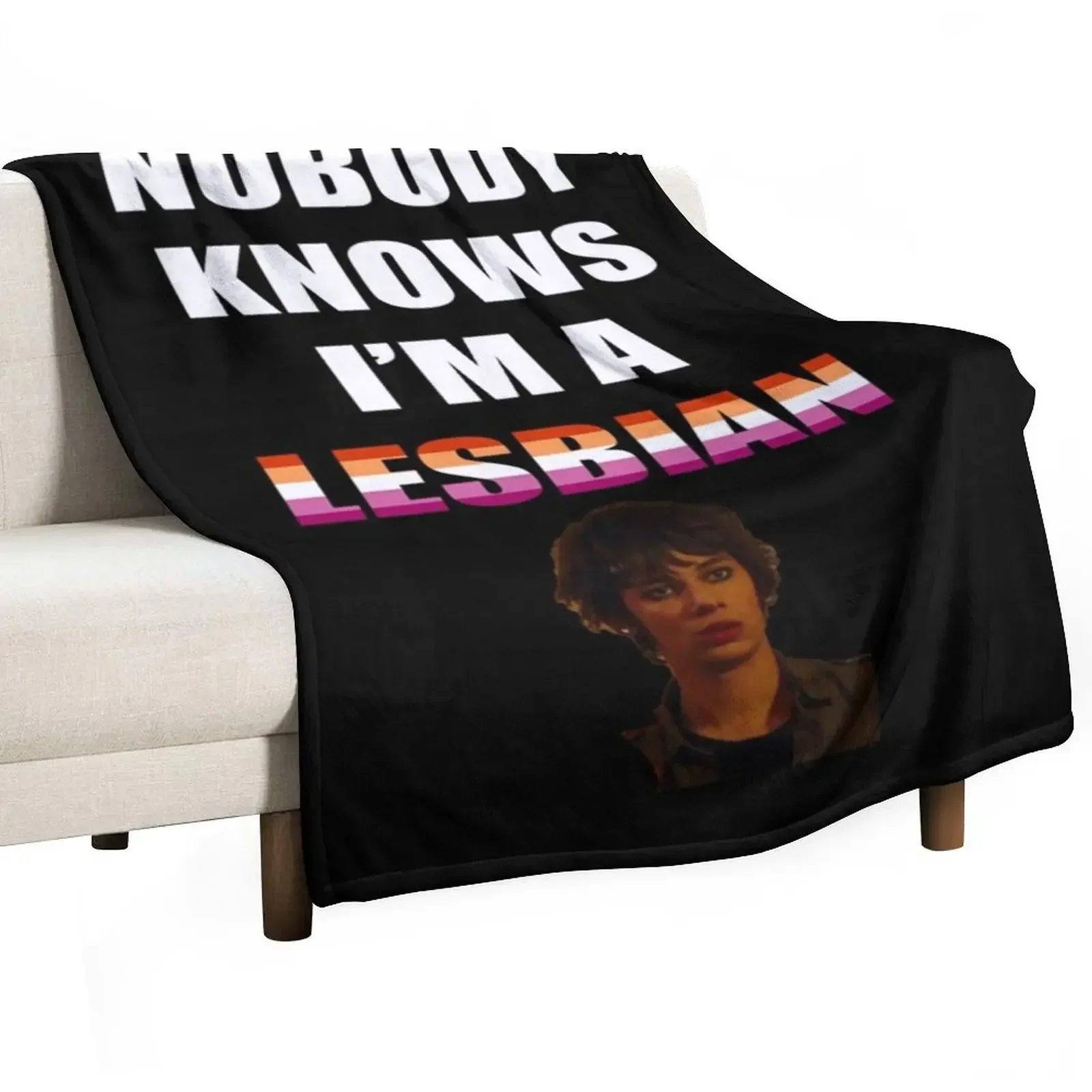 

Rodrick Heffley Lesbian Pride Essential T-Shirt Throw Blanket Sofa Quilt Hairys Loose Blankets