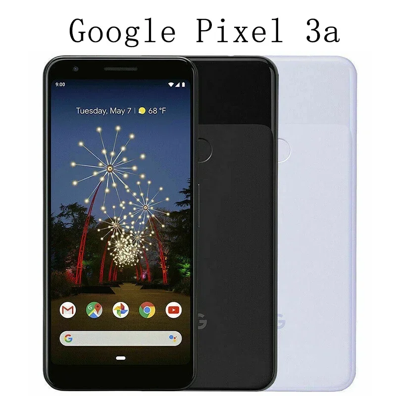 Unlocked Original Google Pixel 3a 4G LTE MobilePhone 4GB+64GB Fingerprint