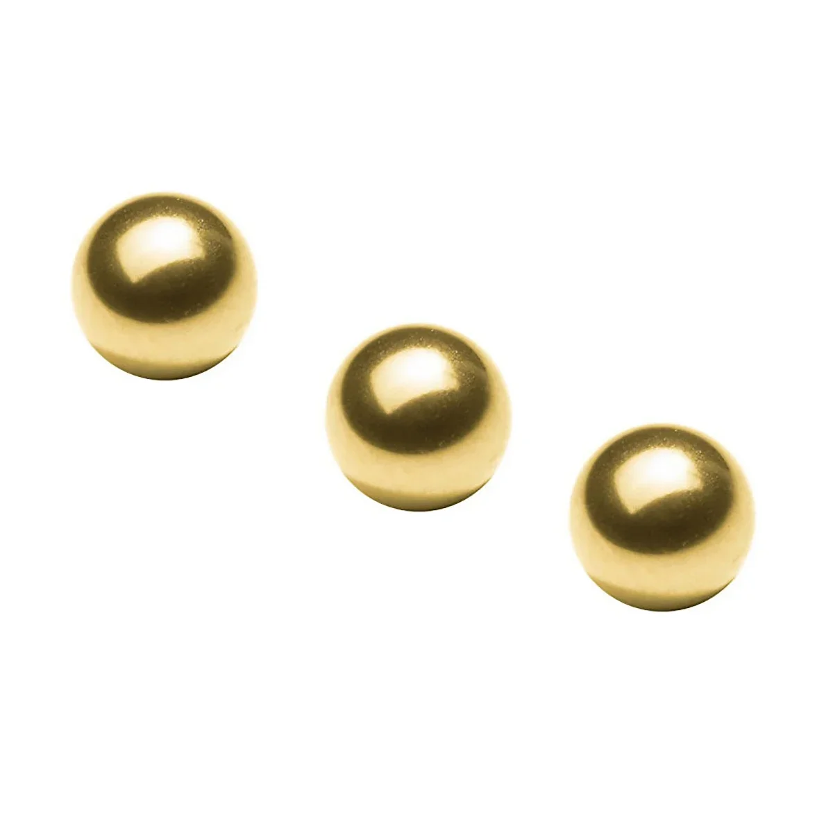 Sfera in ottone massiccio perline rotonde lisce ad alta precisione Dia 0.9/1/1.2/1.8/2/2.381/2.5/2.8/3/3.175/3.5/4/4.45/4.5/4.763/5mm - 45mm