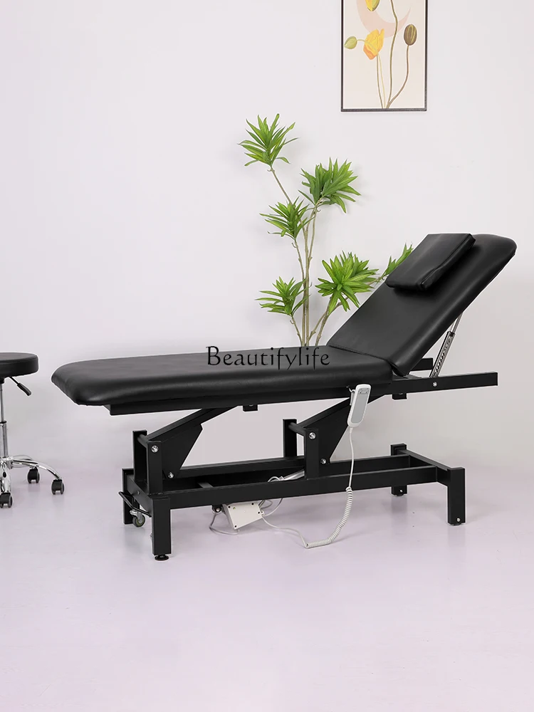 Electric Lifting Massage Bed Multi-Functional Bone Setting Massage Couch for Traditional Chinese Medicine Physiotherapy